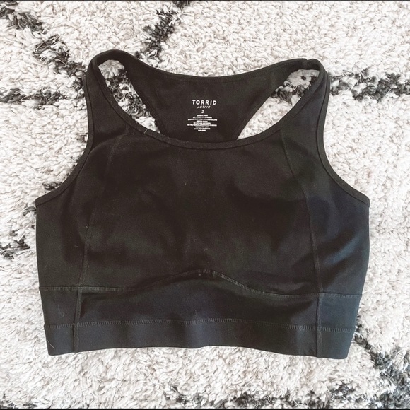 torrid Other - Torrid black scoop neck racer back sports bra